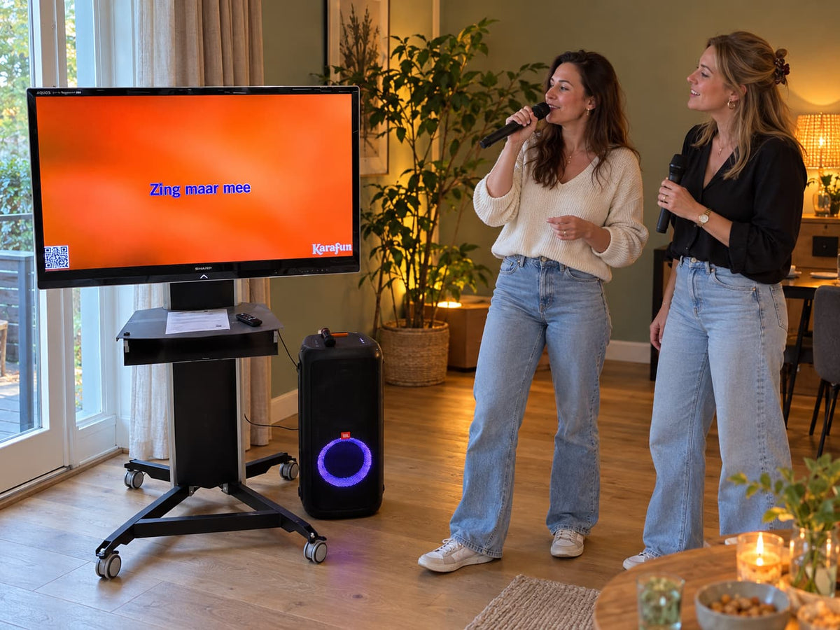 Karaoke set op locatie