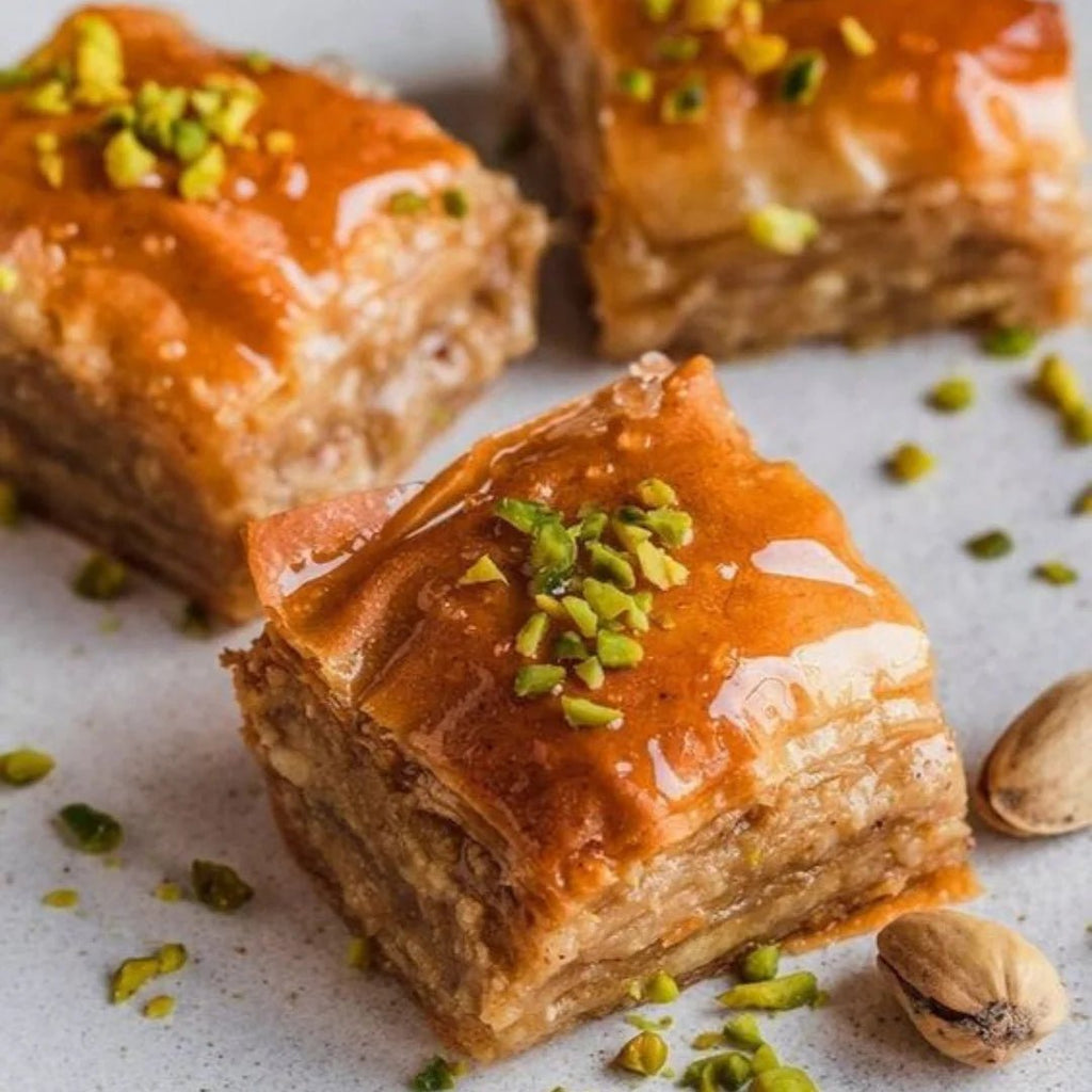 Baklava dessert (serveert 4 personen)