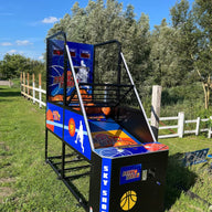 Basketbalmachine XXL op locatie - Uitjesthuis