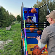 Basketbalmachine XXL op locatie - Uitjesthuis
