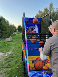 Basketbalmachine XXL op locatie - Uitjesthuis