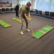 Boerenmidgetgolf op locatie - Uitjesthuis