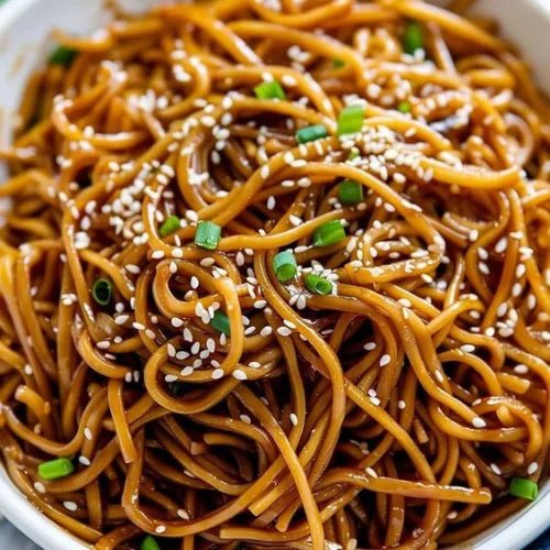 Hibachi noodles (serveert 4 personen)