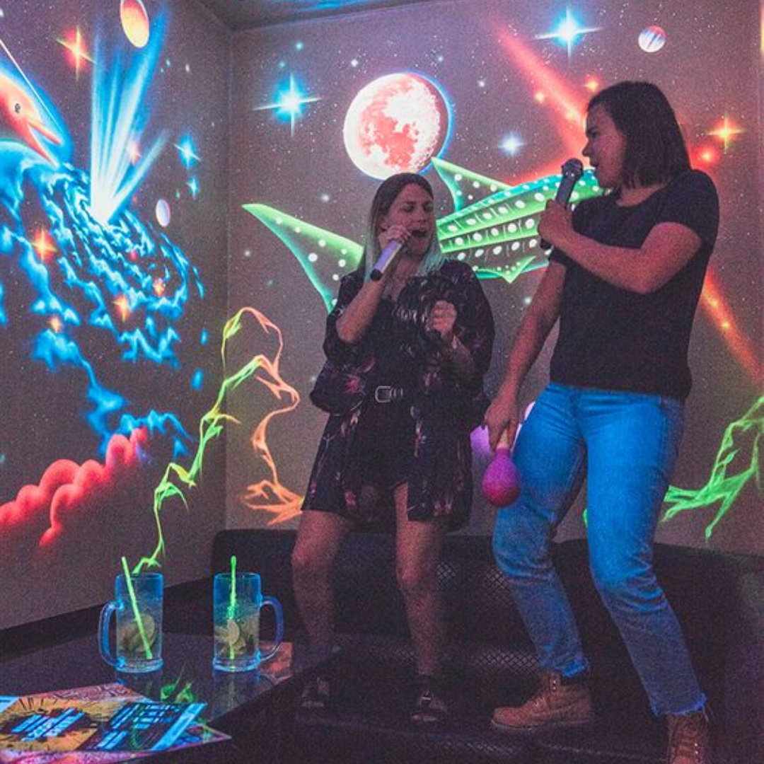 Karaoke bar experience op locatie