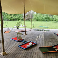 Midgetgolf bruiloft thema - Uitjesthuis