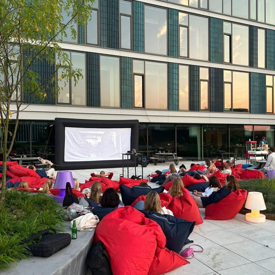 Outdoor movie night op locatie - Uitjesthuis