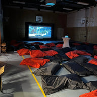 Outdoor movie night op locatie - Uitjesthuis