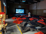 Outdoor movie night op locatie - Uitjesthuis