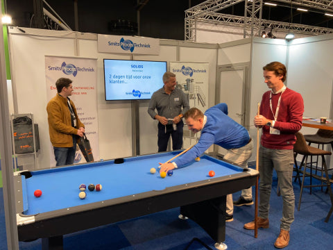 Pooltafel huren beurs