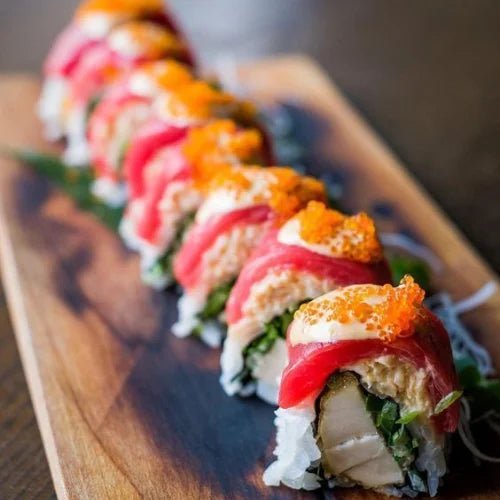 Red dragon sushi roll (8 stuks)