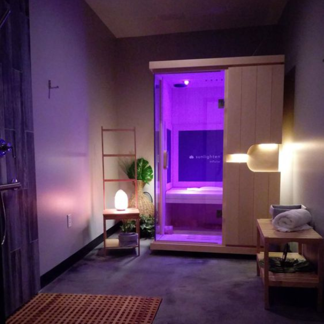 Indoor sauna experience: Home wellness