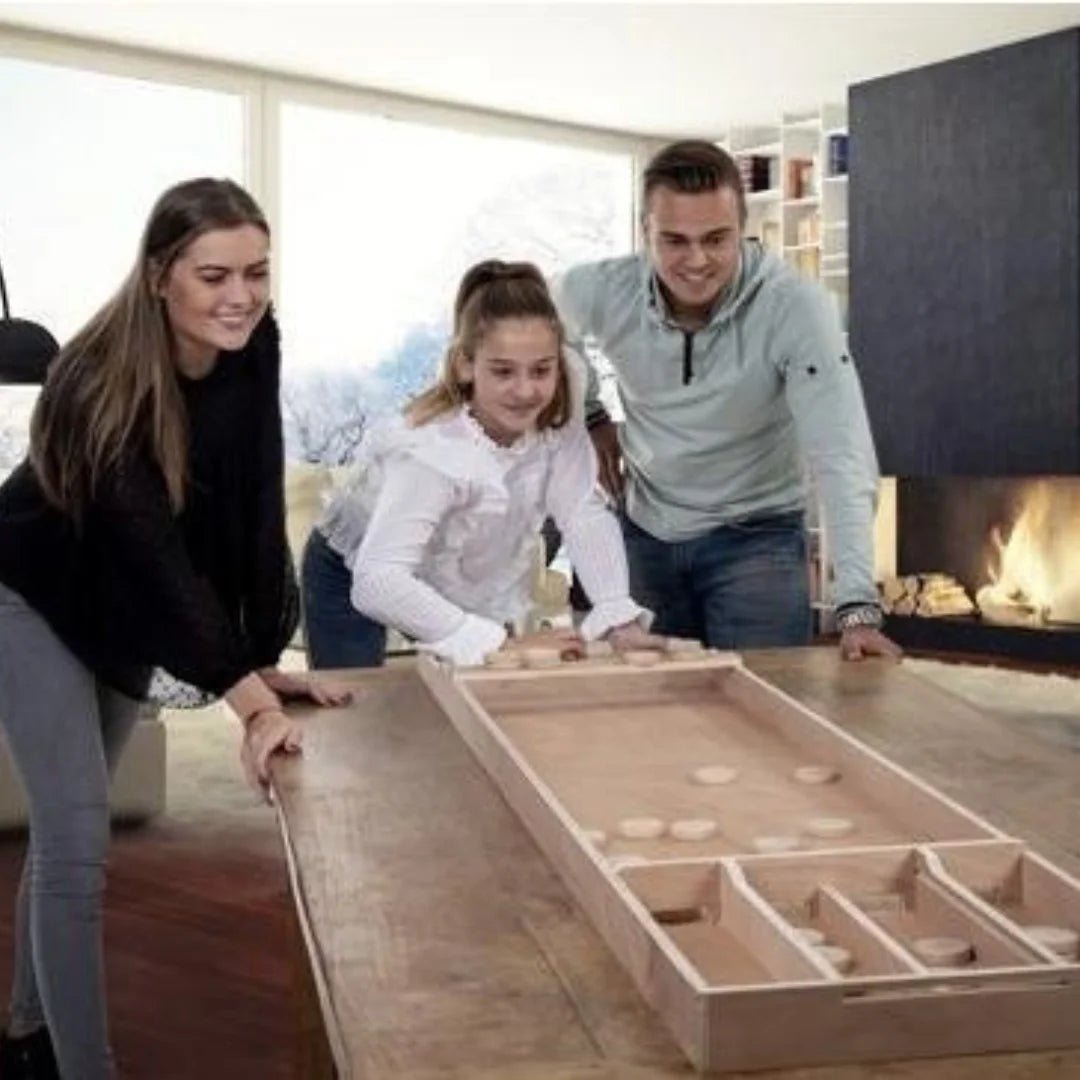 Sjoelbak spel huren op locatie - Uitjesthuis