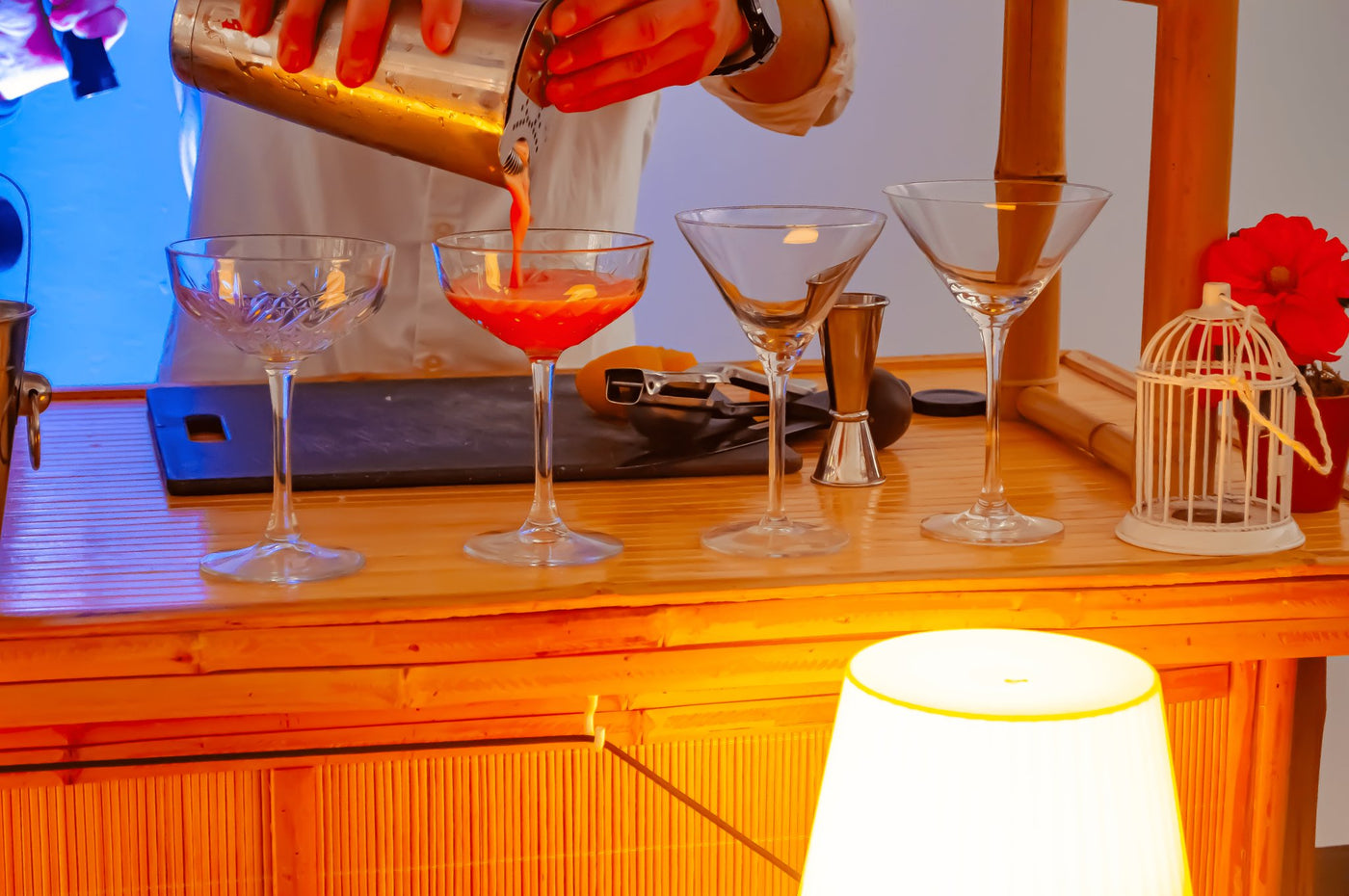 Cocktail arrangement - Uitjesthuis